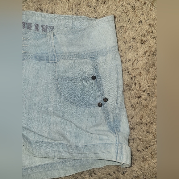 Elite Jeans Mid-Rise Shorts Women's Sz 13/14 - Picture 3 of 11